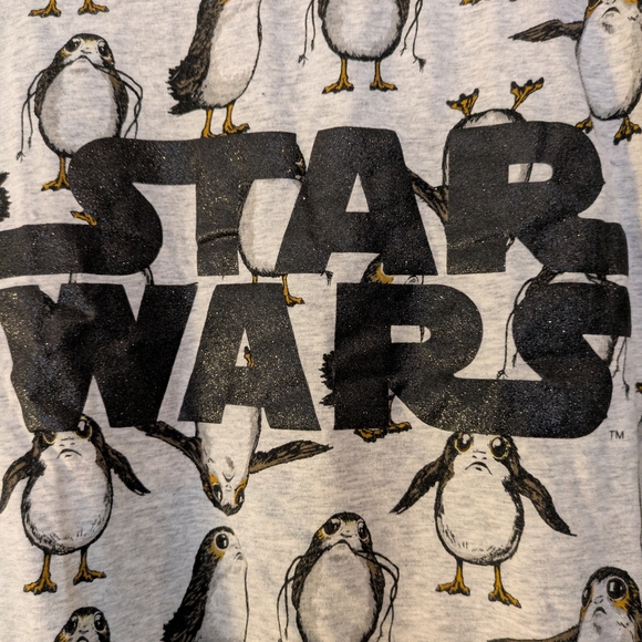 Disney Star Wars Gray Sweatshirt with Penguin Design - Picture 4 of 4